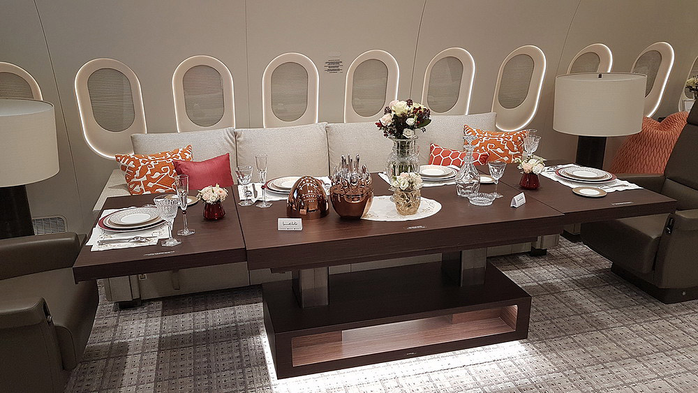 cabina Boeing Business Jet 787